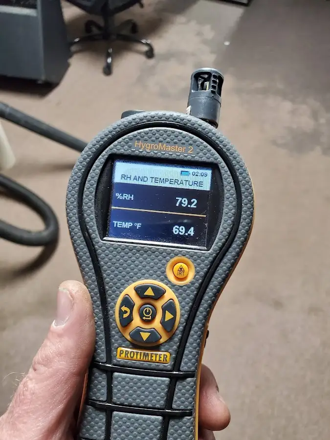 Moisture meter humidity assessment for Mold Remediation & Removal in Prospect Heights